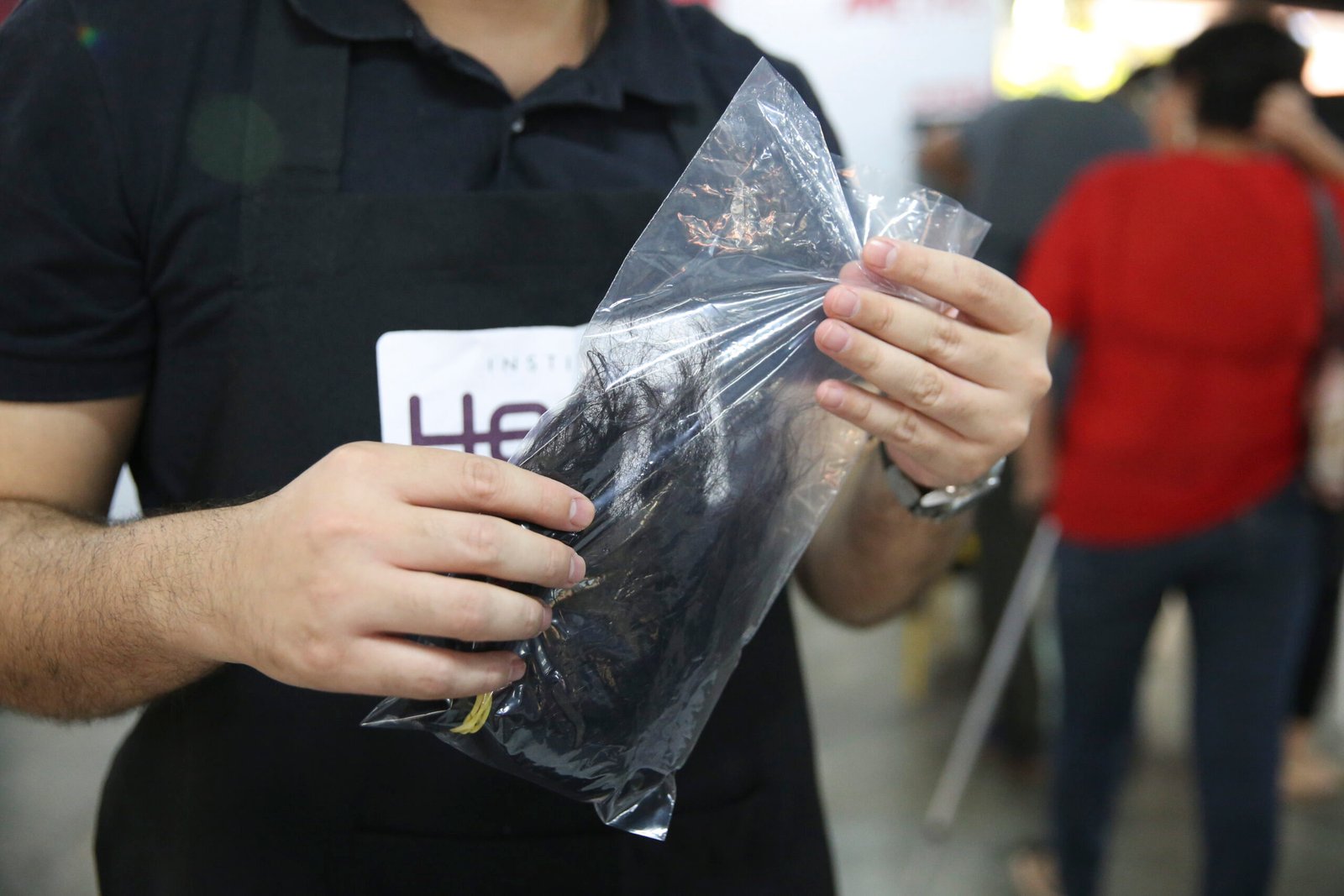 Doações de pecucas ou mechas de cabelos podem ser feitas de manhã e à tarde | Foto: José Cruz/Agência Brasil