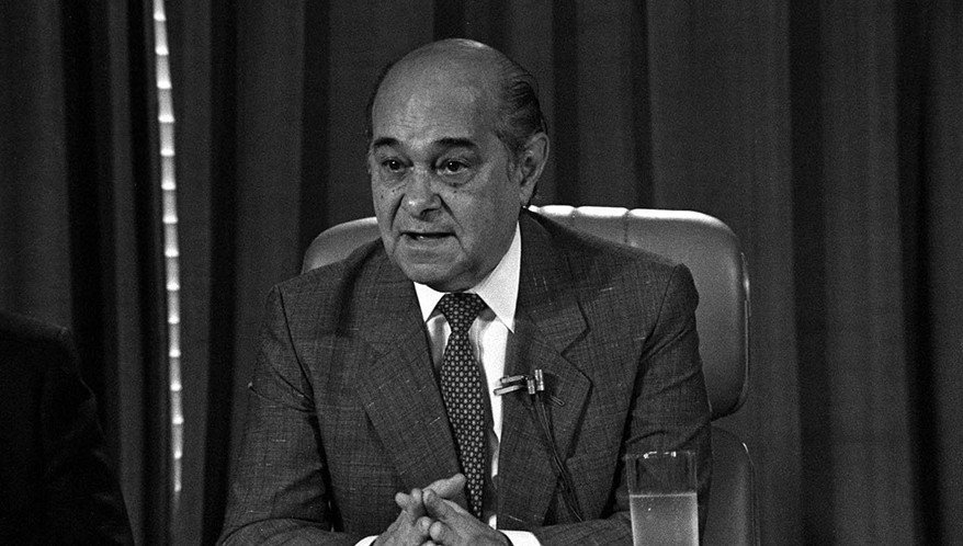 Tancredo Neves morreu em 1985, antes de tomar posse como presidente da República.(Imagem: Moreira Mariz/Folhapress)
